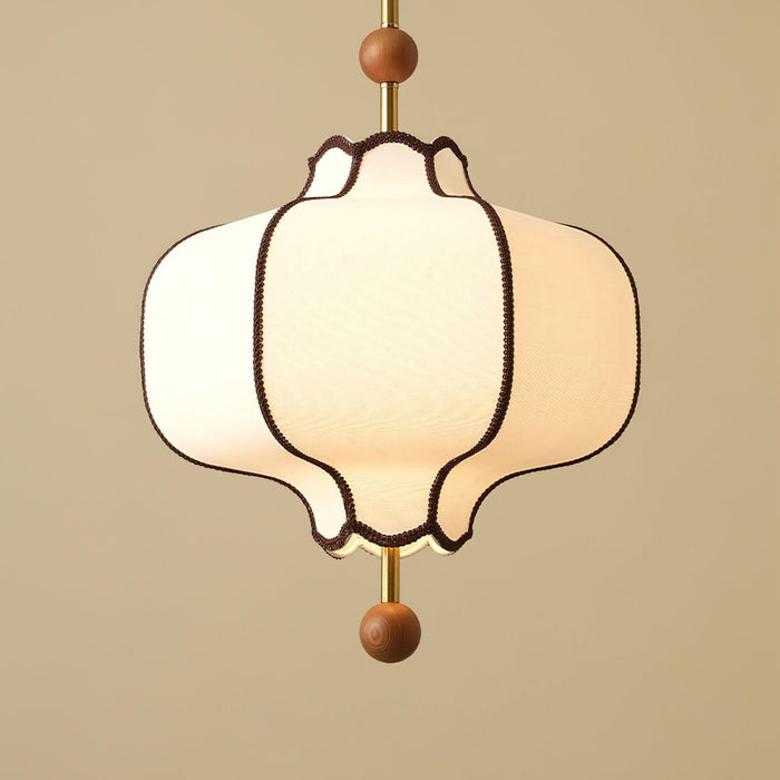 Lantern Fabric Pendant Light-DWHOME