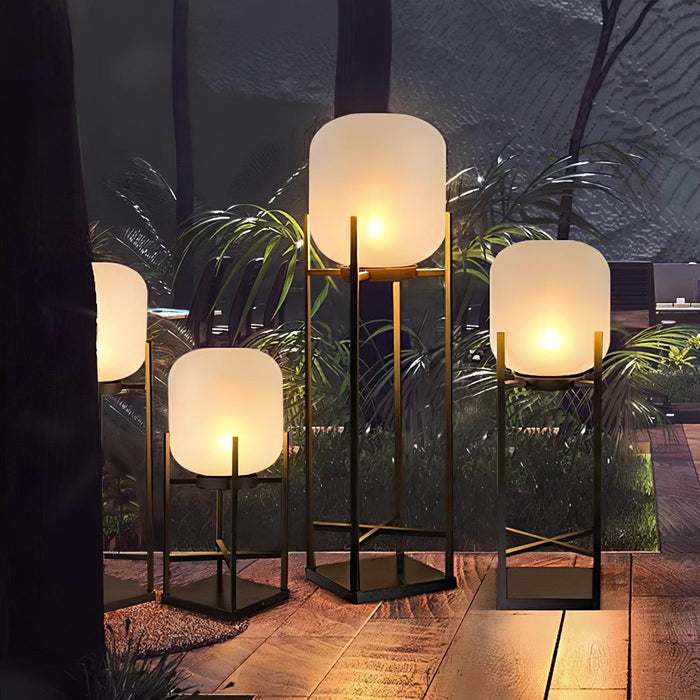 Lantern Floor Light-DWHOME