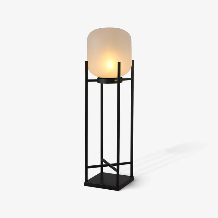 Lantern Outdoor Solar Floor Lamp-DWHOME