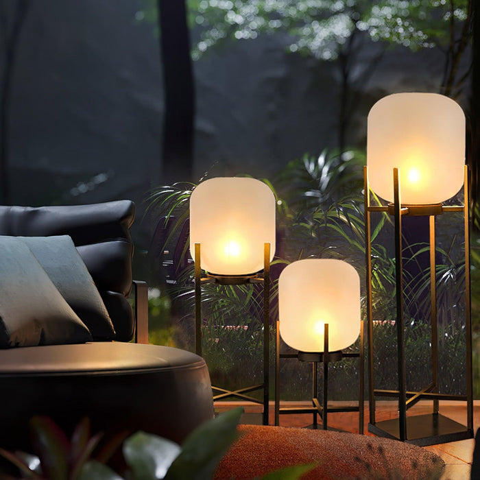 Lantern Floor Light-DWHOME