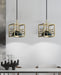 Lantern Square Pendant Lamp-DWHOME