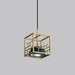 Lantern Square Pendant Lamp-DWHOME