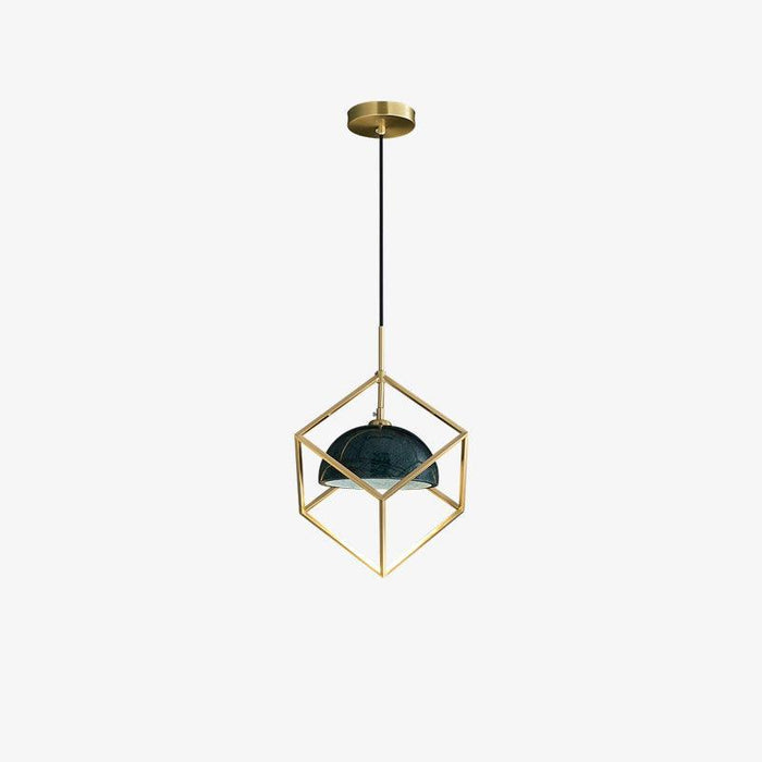 Lantern Square Pendant Lamp-DWHOME