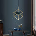 Lantern Square Pendant Lamp-DWHOME
