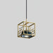 Lantern Square Pendant Lamp-DWHOME