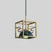 Lantern Square Pendant Lamp-DWHOME