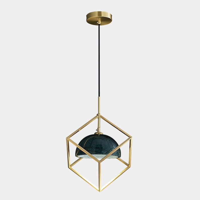 Lantern Square Pendant Lamp-DWHOME
