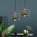 Lantern Square Pendant Lamp-DWHOME