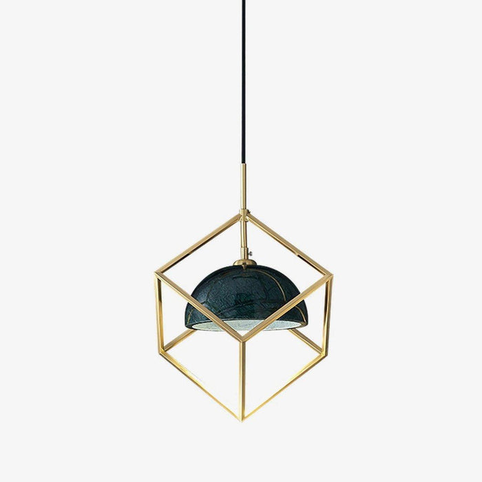 Lantern Square Pendant Lamp-DWHOME