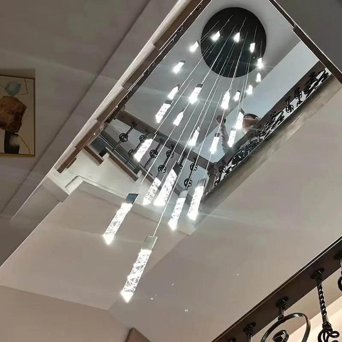 Large Crystal Chandeliers for High Ceilings - DWHOME