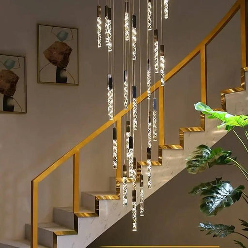 Large Crystal Chandeliers for High Ceilings-DWHOME