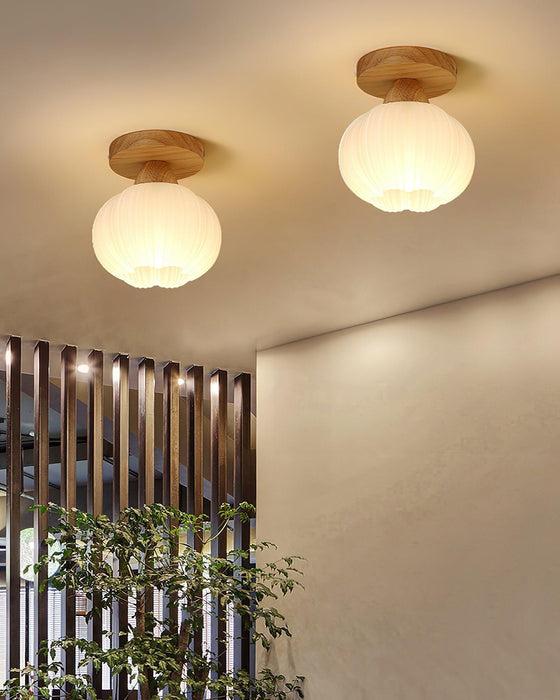 Large Flower Bag Ceiling Lamp-DWHOME