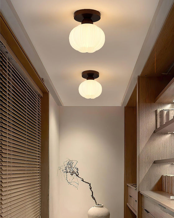 Large Flower Bag Ceiling Lamp-DWHOME