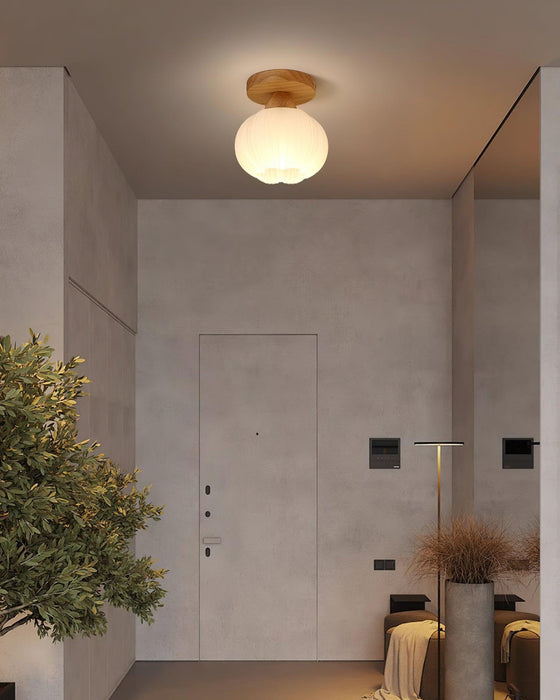 Large Flower Bag Ceiling Lamp-DWHOME