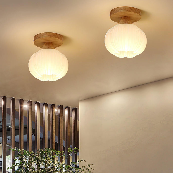 Large Flower Bag Ceiling Lamp-DWHOME