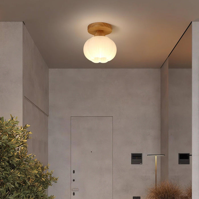 Large Flower Bag Ceiling Lamp-DWHOME