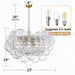 Talia Style Bubble Chandelier Small/Medium/Large - DWHOME