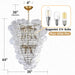 Talia Style Bubble Chandelier Small/Medium/Large - DWHOME