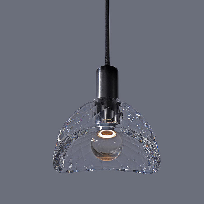 Latham Glass Pendant Lamp-DWHOME