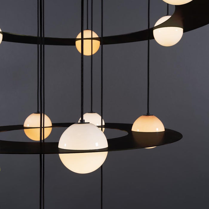 Orbion Black Pendant Lamp-DWHOME
