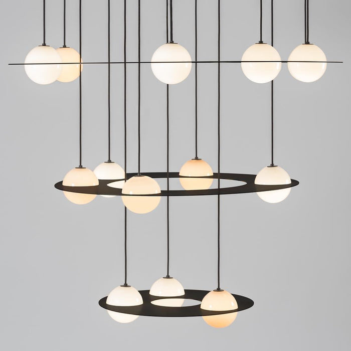 Orbion Black Pendant Lamp-DWHOME