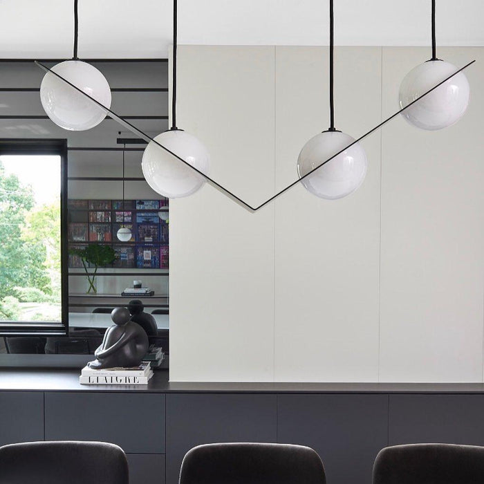Orbion Black Pendant Lamp-DWHOME