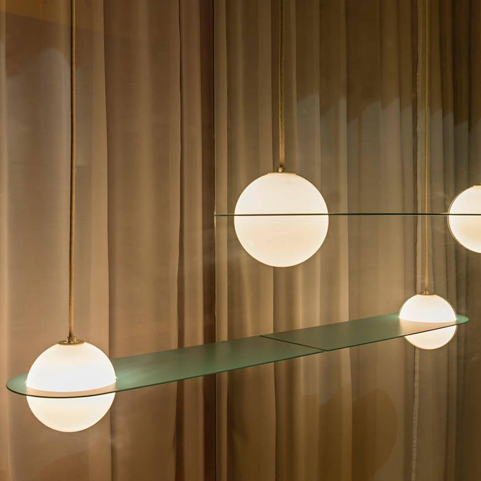 Orbion Black Pendant Lamp-DWHOME