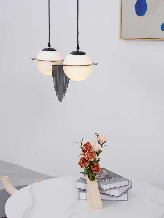 Orbion Black Pendant Lamp-DWHOME