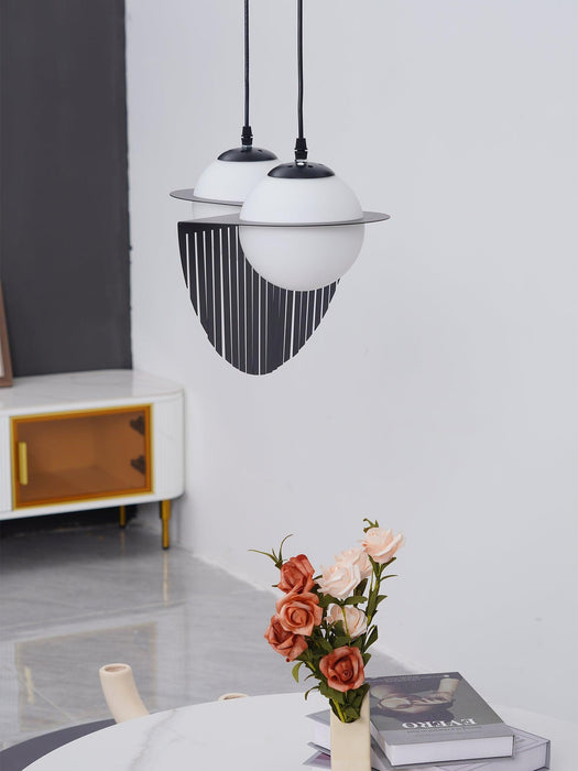 Orbion Black Pendant Lamp-DWHOME