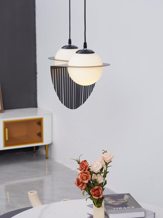 Orbion Black Pendant Lamp-DWHOME