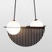 Orbion Black Pendant Lamp-DWHOME