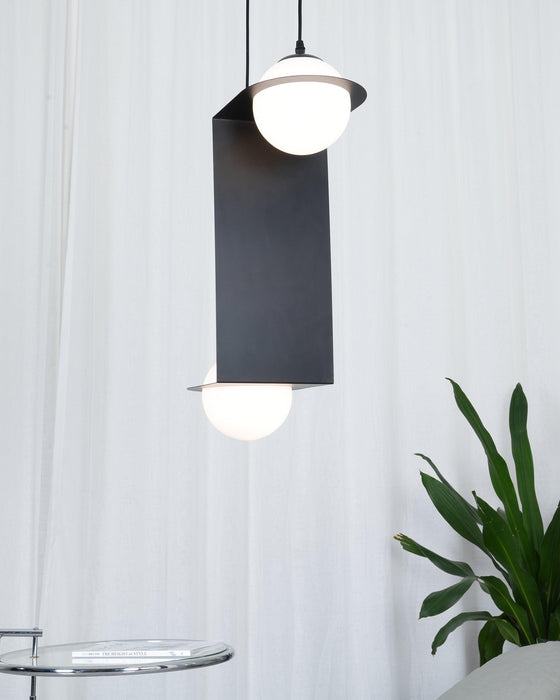 Orbion Black Pendant Lamp-DWHOME