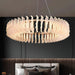 Leaf Glass Chandelier-DWHOME