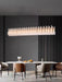 Leaf Glass Chandelier-DWHOME