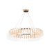 Leaf Glass Chandelier-DWHOME