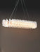 Leaf Glass Chandelier-DWHOME