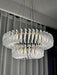 Leaf Glass Chandelier-DWHOME