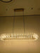 Leaf Glass Chandelier-DWHOME