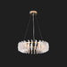 Leaf Glass Chandelier-DWHOME
