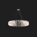 Leaf Glass Chandelier-DWHOME