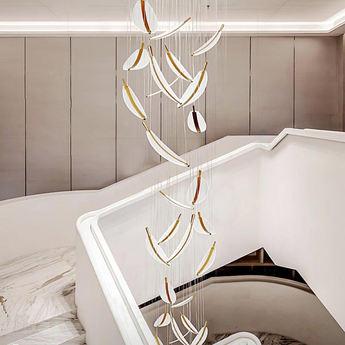 Leaf LED Chandelier-DWHOME