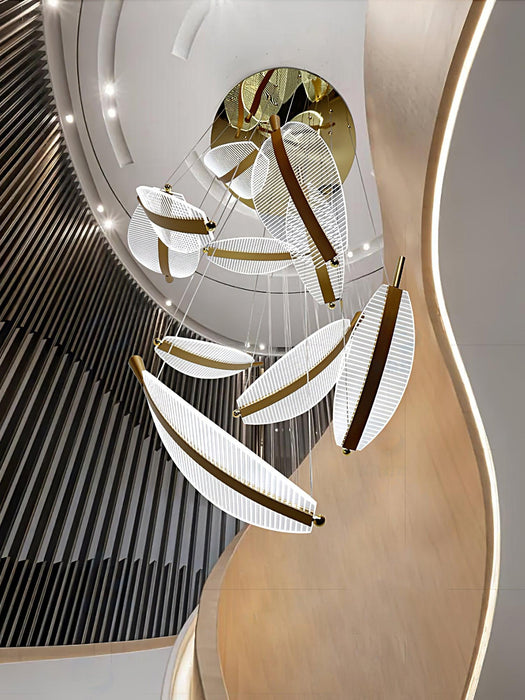 Leaf LED Chandelier-DWHOME