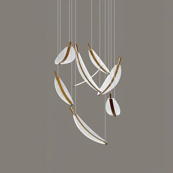 Leaf LED Chandelier-DWHOME
