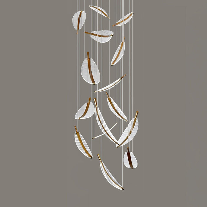 Leaf LED Chandelier-DWHOME