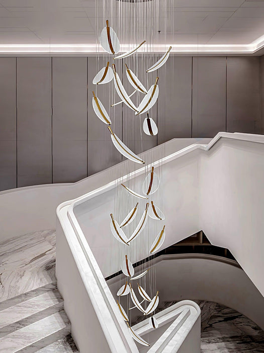 Leaf LED Chandelier-DWHOME