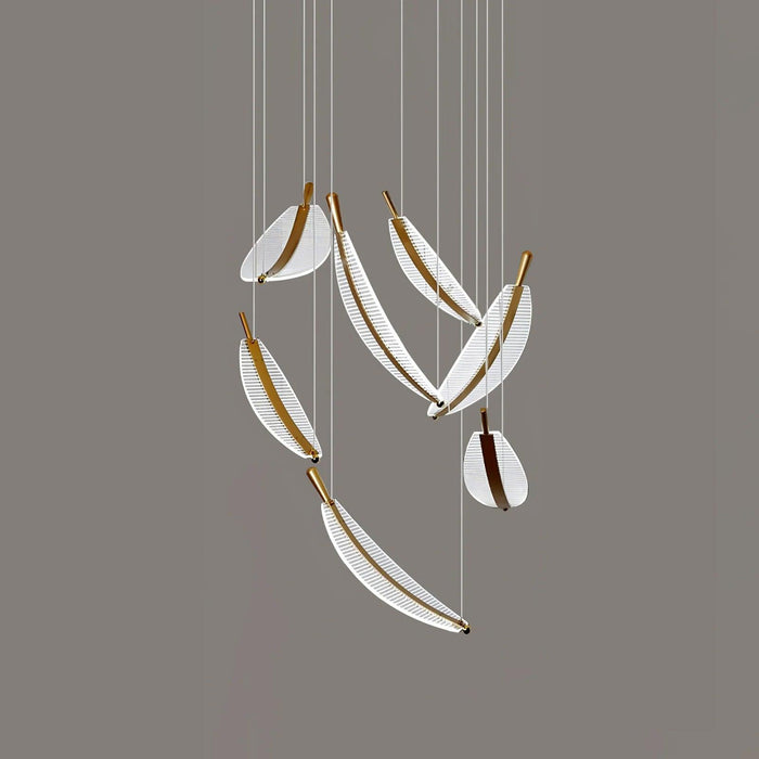 Leaf LED Chandelier-DWHOME