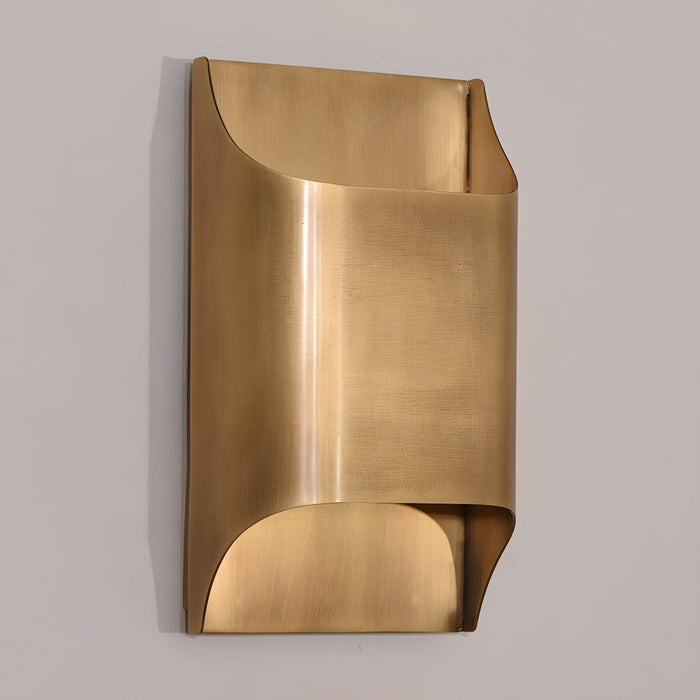 Leclerc Brass Wall Lamp-DWHOME
