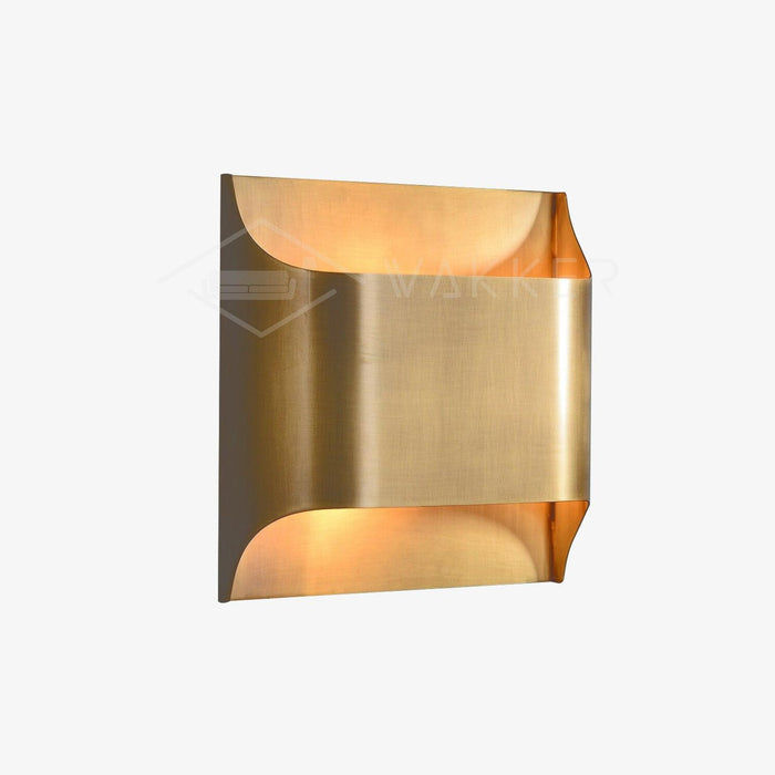 Leclerc Brass Wall Lamp-DWHOME