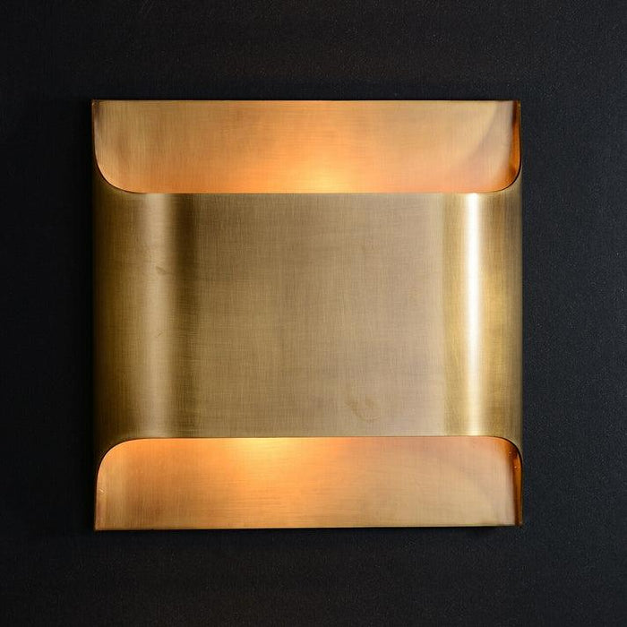 Leclerc Brass Wall Lamp-DWHOME