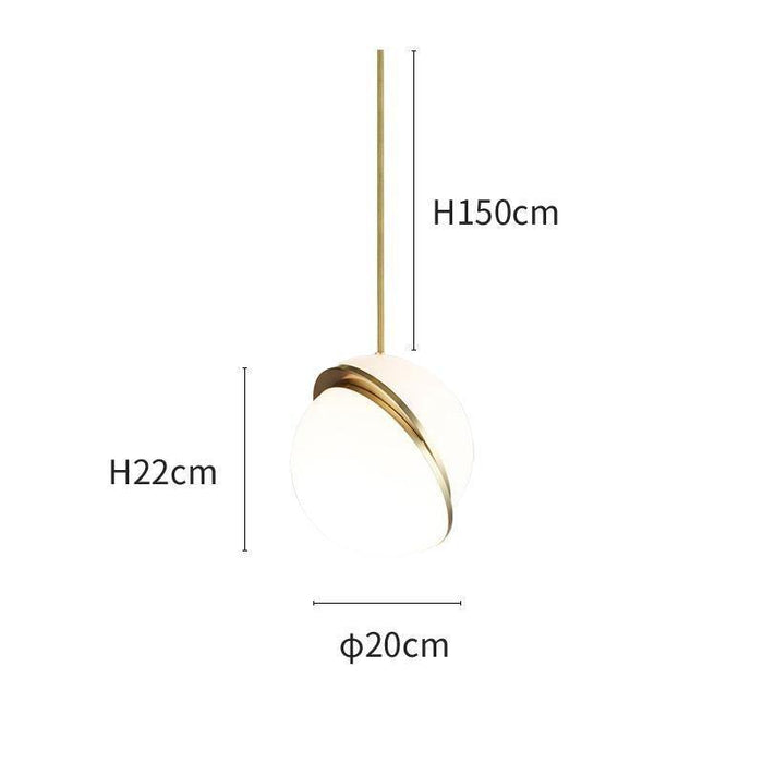 Crescent Pendant Lamp-DWHOME